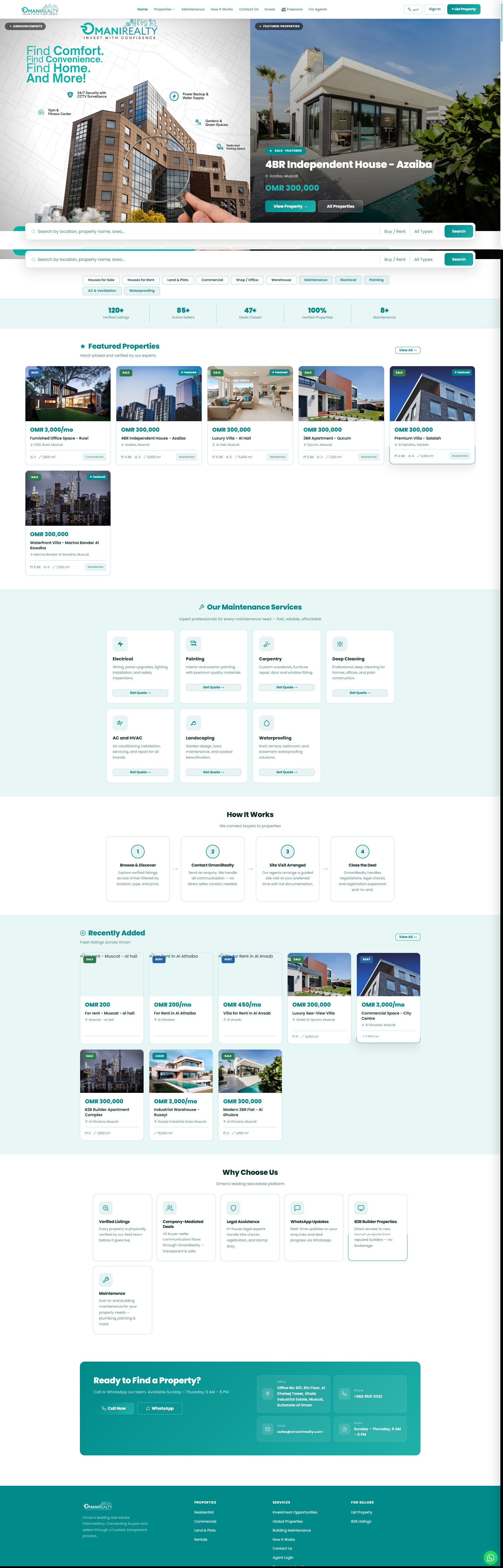 Omani Realty Portal